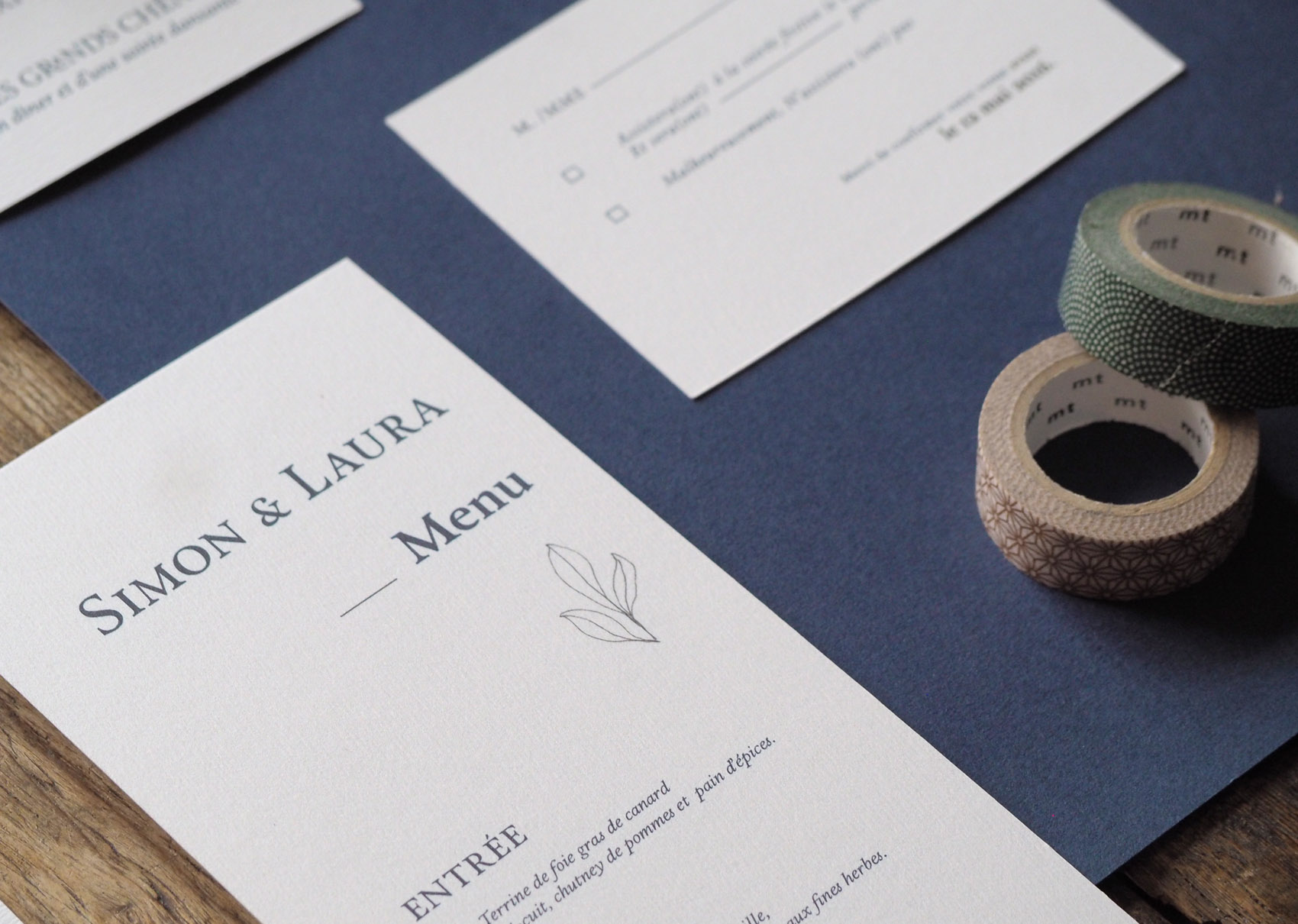 Collection Rhapsodie Septembre Papeterie mariage