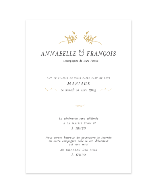 Faire Part • Brindille – Image 2