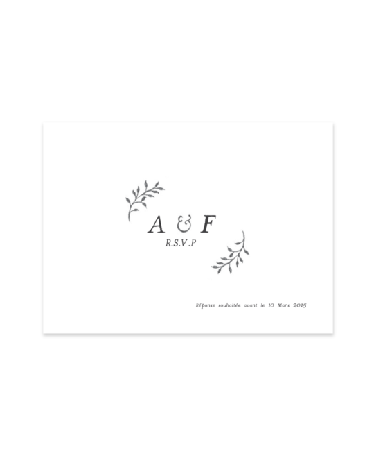 Carte RSVP • Brindille – Image 8