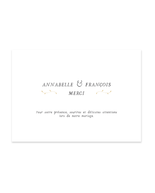 Carte remerciement • Brindille – Image 3