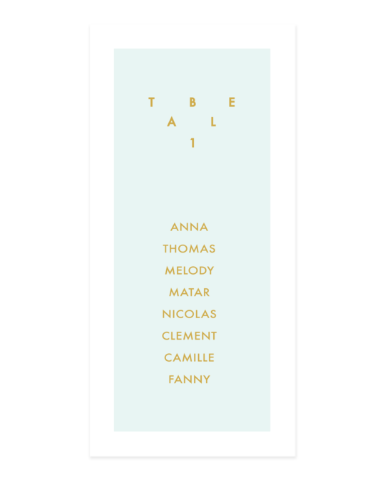 Plan de table • Riviera – Image 2
