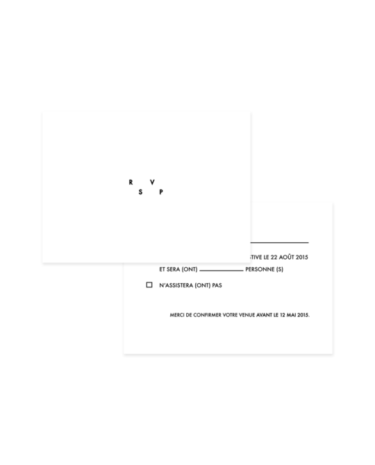 Carte RSVP • Riviera – Image 7