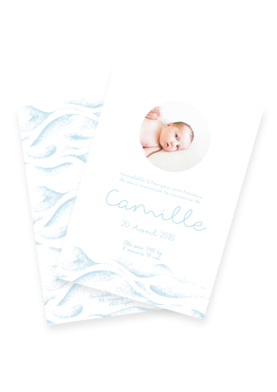 Faire Part Naissance • Marin