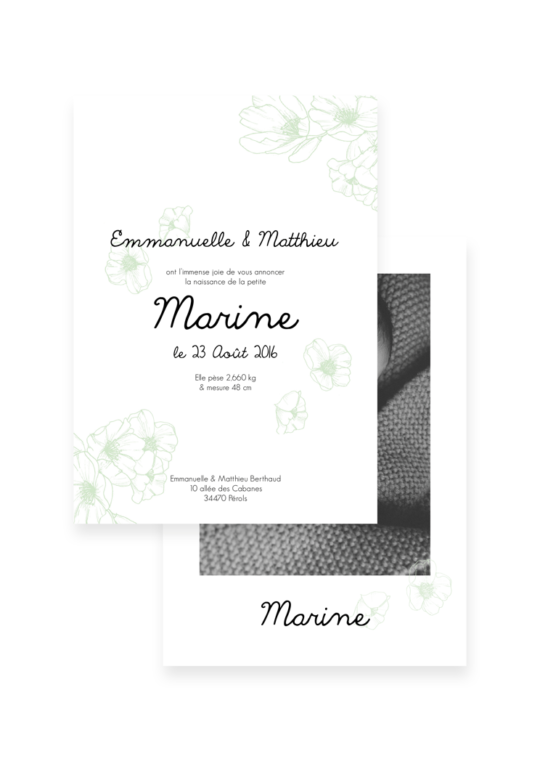 Faire Part Naissance • Cerise – Image 4
