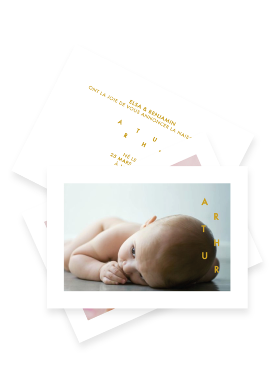 Faire Part Naissance • Riviera