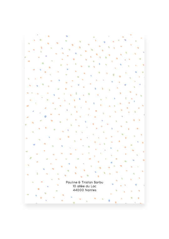 Faire Part Naissance • Confettis – Image 10