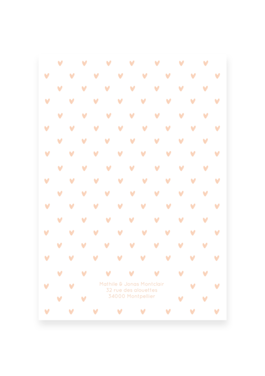 Faire Part Naissance • Heart – Image 4