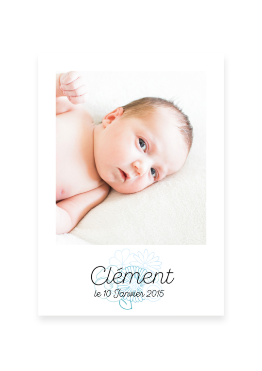 Faire Part Naissance • Printemps – Image 7