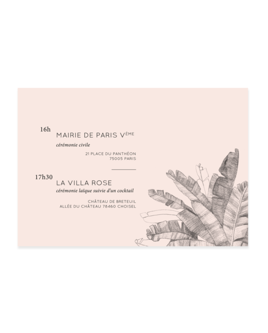Faire Part • Palmeraie – Image 3