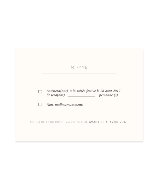 Carte RSVP • Palmeraie – Image 3