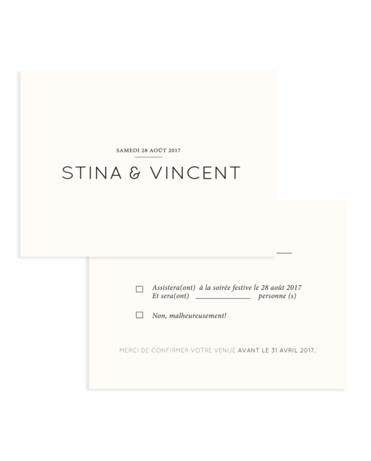 Carte RSVP • Palmeraie – Image 4