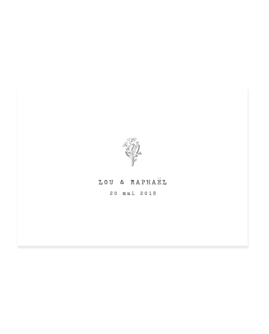 Faire Part • Minimal – Image 2