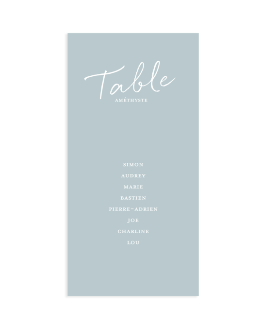 Plan de table • Minéral – Image 2