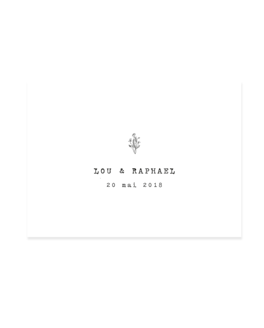 Carte RSVP • Minimal – Image 2