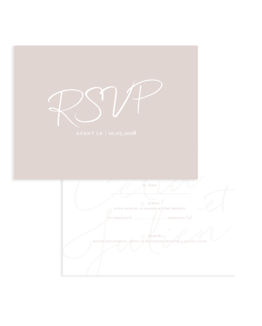 Carte RSVP • Minéral – Image 7