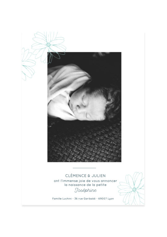 Faire Part Naissance • Marguerite – Image 4