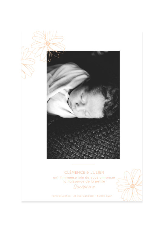 Faire Part Naissance • Marguerite – Image 7