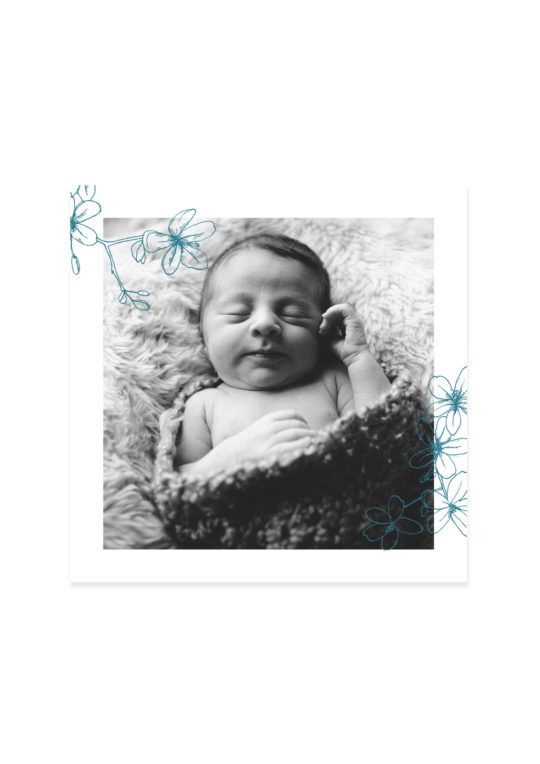 Faire Part Naissance • Petites Fleurs – Image 4
