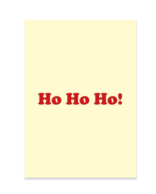 Carte & Affiche • Ho Ho Ho