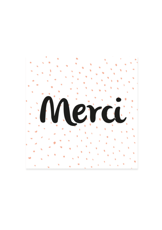 Carte remerciement • Confettis – Image 5