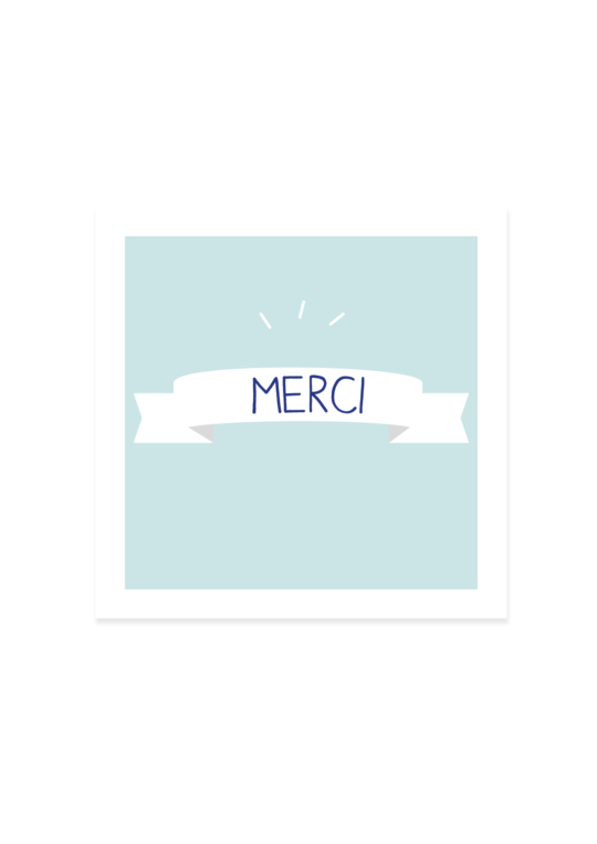 Carte remerciement • Little Doe – Image 2