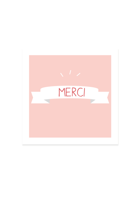 Carte remerciement • Little Doe – Image 3