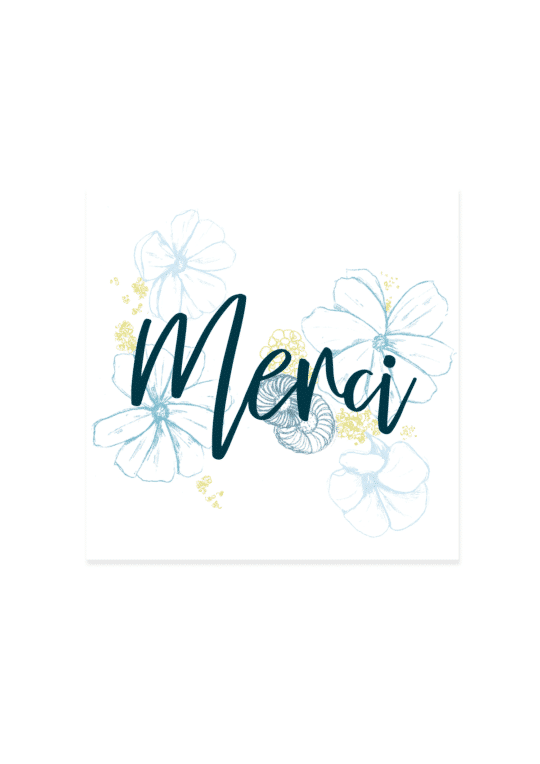 Carte remerciement • Alizée – Image 2
