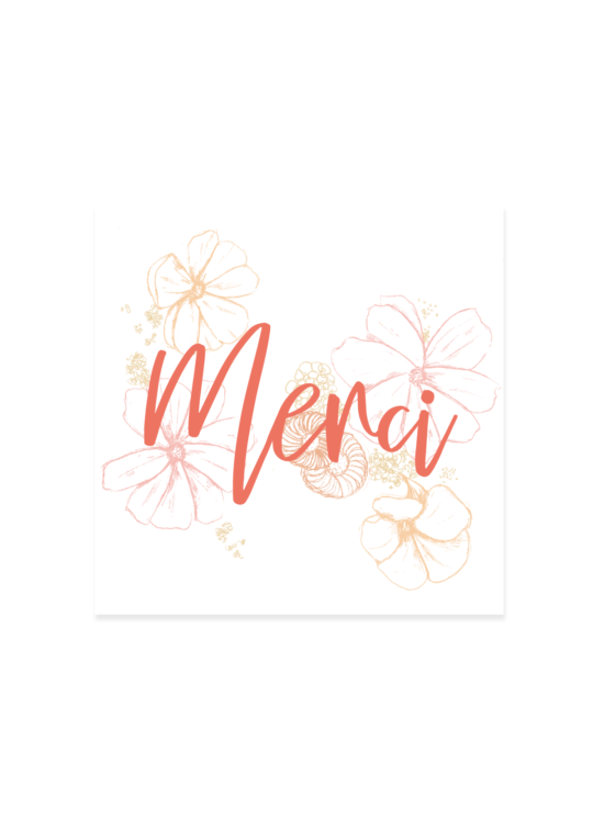 Carte remerciement • Alizée – Image 3