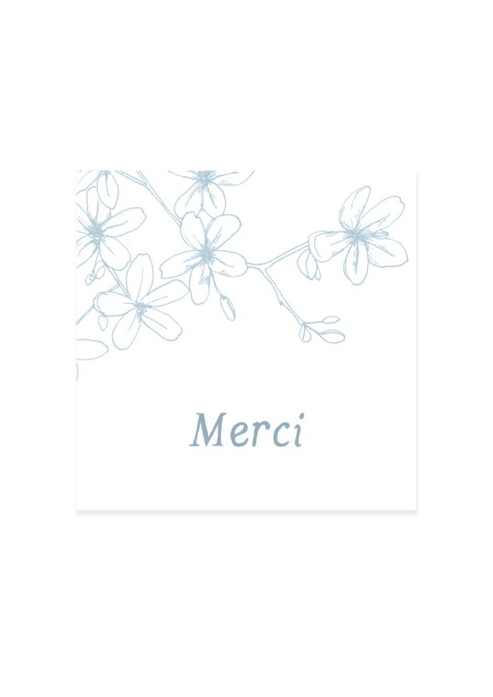 Carte remerciement • Petites Fleurs – Image 3