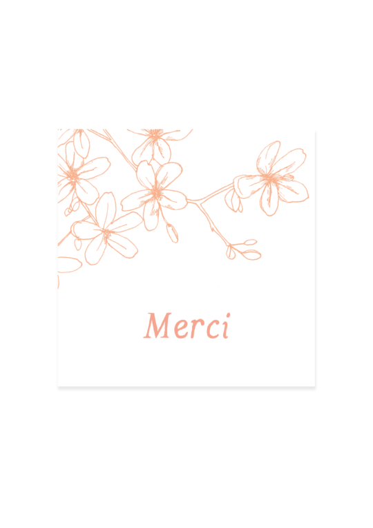 Carte remerciement • Petites Fleurs – Image 4