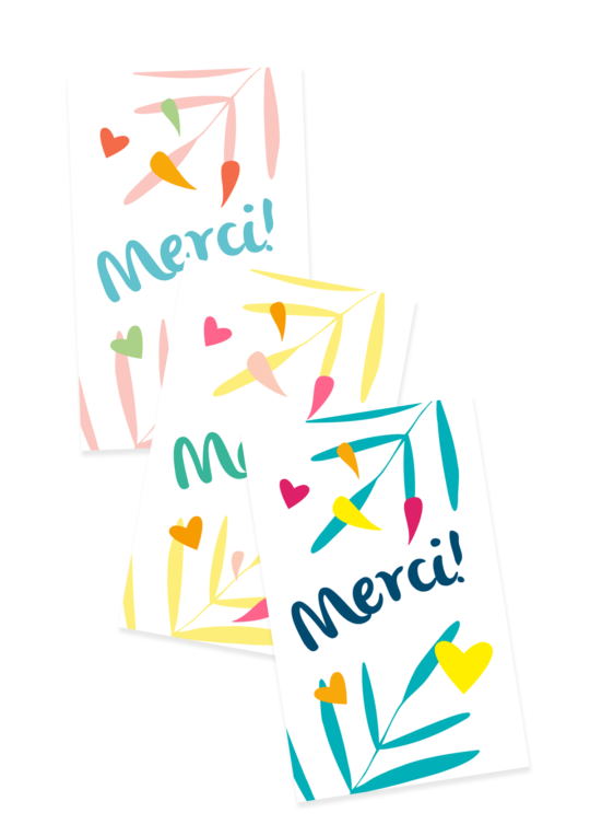 Carte remerciement • Jungle