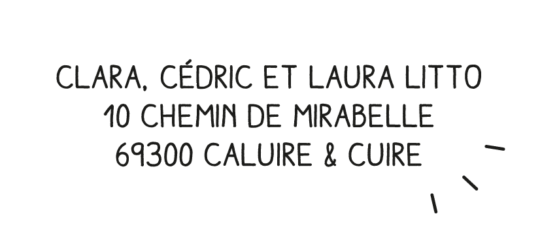 Tampon Adresse • Little Doe