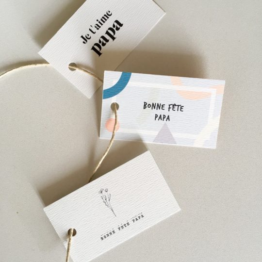 Etiquettes Fête des pères • GRATUIT