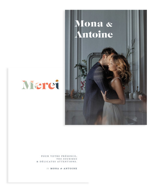 Carte remerciement • Vogue – Image 4