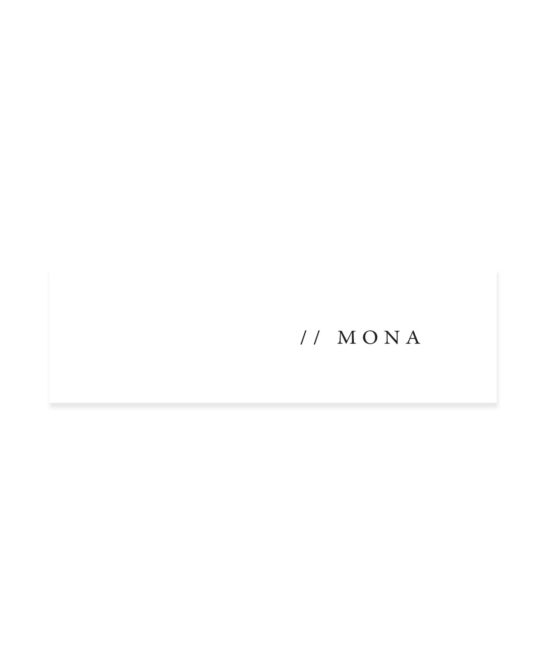 Carte de placement • Vogue
