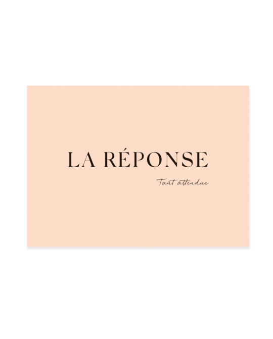 Carte RSVP • Romance – Image 3