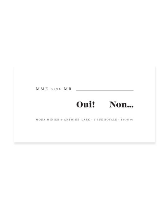 Carte RSVP • Vogue – Image 3