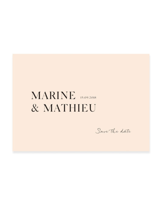 Save the date • Romance