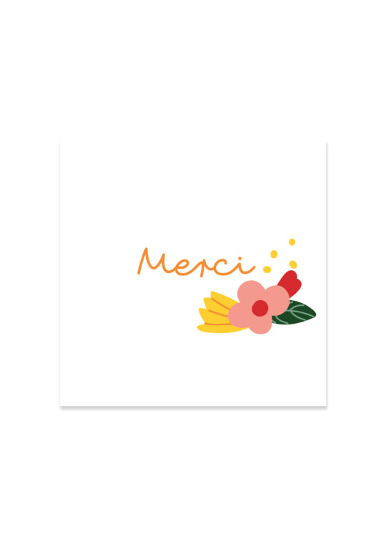 Carte remerciement • Bouquet – Image 2