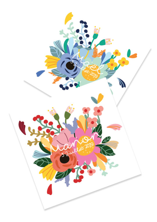 Faire Part Naissance • Bouquet