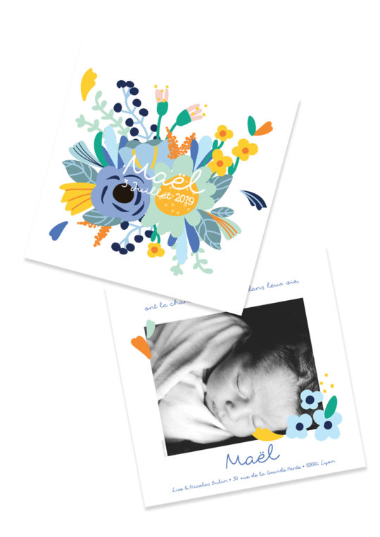 Faire Part Naissance • Bouquet – Image 5