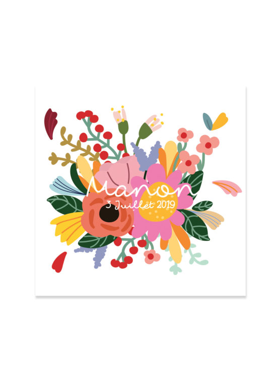 Faire Part Naissance • Bouquet – Image 3