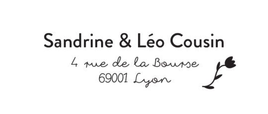 Tampon Adresse • Liberty