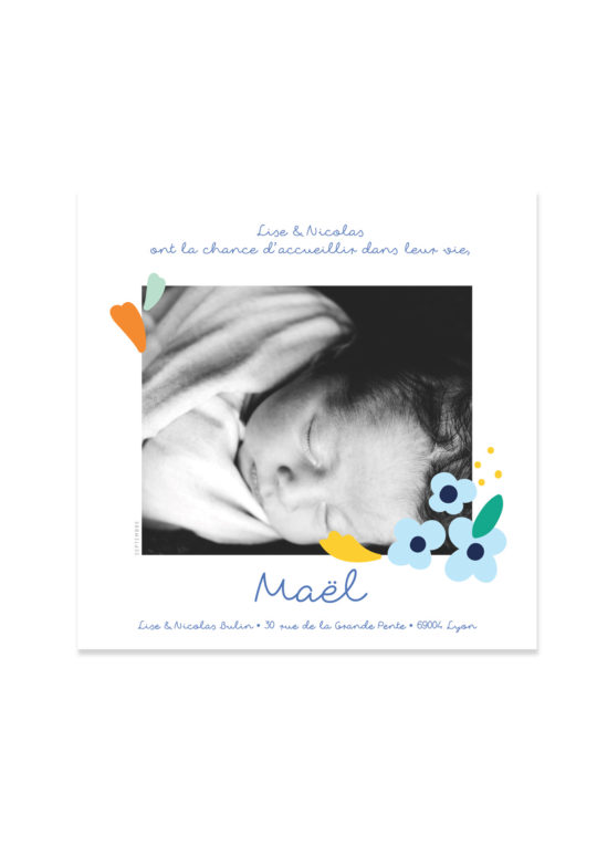 Faire Part Naissance • Bouquet – Image 7