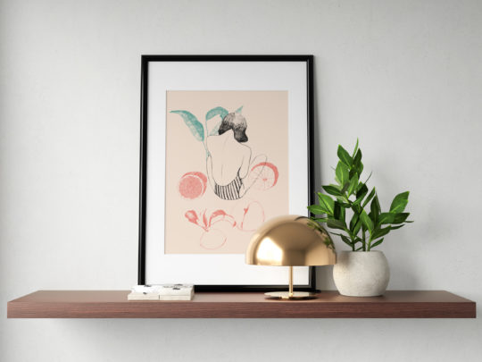 Carte & Affiche • La fille aux Fruits – Image 2