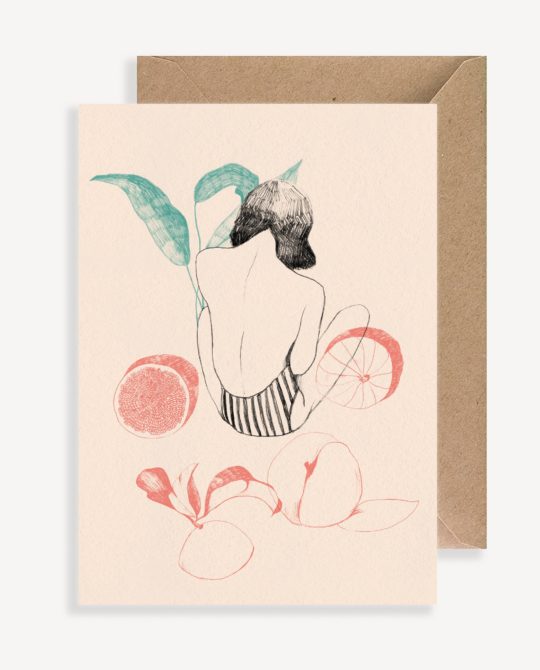 Carte & Affiche • La fille aux Fruits