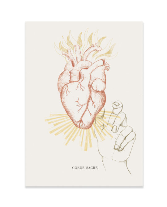 Carte & Affiche • Coeur Sacré – Image 2