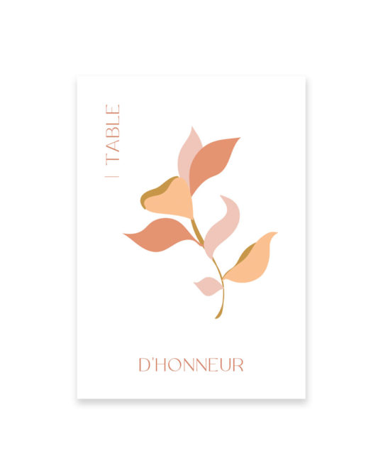 Nom de table • Nude