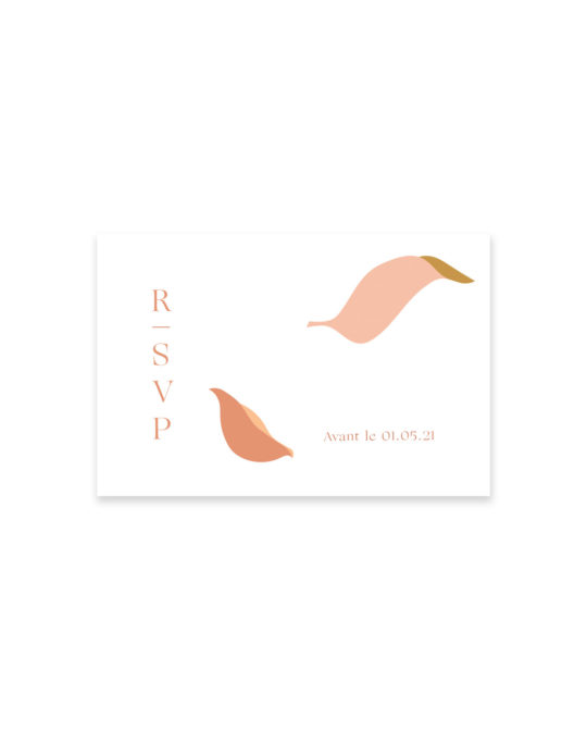 Carte RSVP • Nude – Image 2
