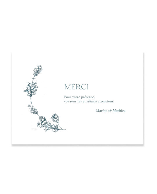 Carte remerciement • Bloom – Image 3